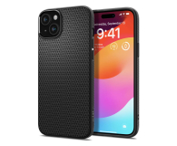 SPIGEN Liquid Air do iPhone 15 Matte czarny - 1178834 - zdjęcie 1